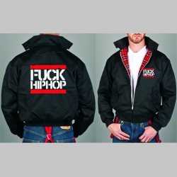 Fuck Hip Hop   Bunda Harrington s hrejivou podšívkou farby RED TARTAN, obojstranné logo (s kapucou iba v čiernej farbe je za 42,90euro!!)